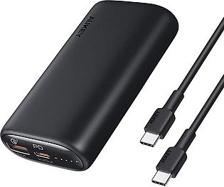 AUKEY Sprint Go mini Portable Charger 10000mAh, USB C Power Bank with 18W PD & …