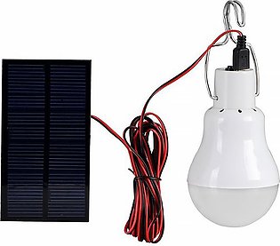 Portable Solar LED Bulb Waterproof Camping Light Emergency Lamp Hanging Fishing…