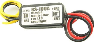 GS-100A Car Led Brake Stop Light Strobe Flash Flashing Controller Box Module