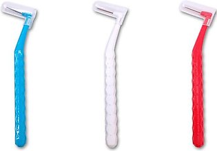 3Pcs 0.8/1.0/1.2mm Dental Care Cleaning Brush Japan L-shaped Long Handle Tooth …