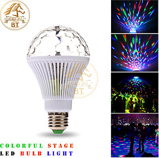 Festival Wedding Decoration LED Stage Light Colorful Bulb Auto Rotating RGB Par…
