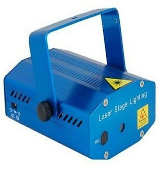 Mini Stage Laser Decorative Fun Light 1 x Stand1 x Adapter (Power Supply)
