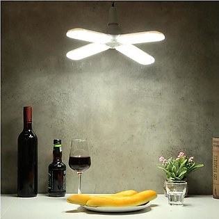 【To Global】60W E27 304 LED Garage Work Light Foldable Workshop Lamp Ceiling Lig…
