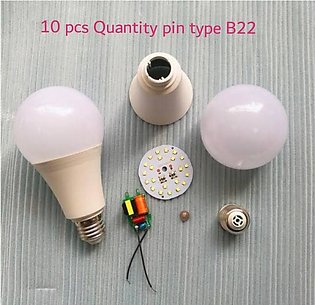Led Bulb 12w 230v Unassembled Kit
