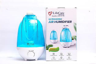 Lifecare Ultrasonic Air Humidifier With Big Tank And Colourful Led Light