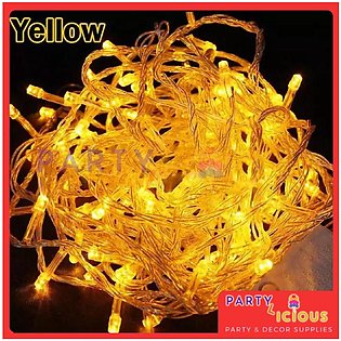 220v Fairy Lights 25 Feet String - Yellow