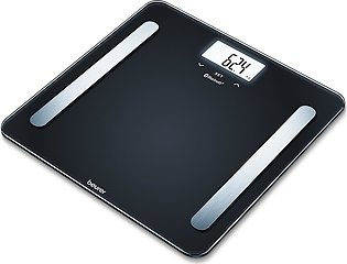 Beurer Bf 600 Diagnostic Bathroom Scale In Pure Black