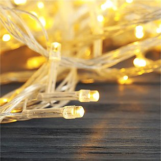 Golden Fairy Lights Battery Operated Up To 10 Feet Length