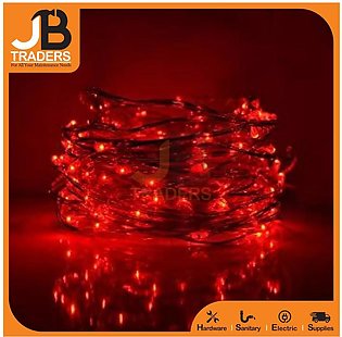 Good Quality Fairy Lights 25 Feet String Red