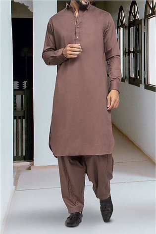 Formal Shalwar Suit for Man SKU: EG2652-Brown