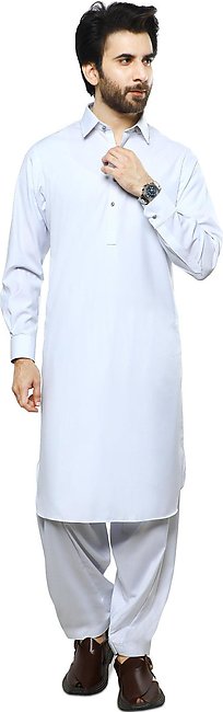 Formal Shalwar Suit for Men SKU: EG2967-WHITE