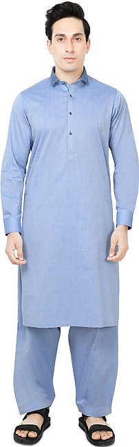 Formal Shalwar Suit for Men SKU: EG2937-BLUE