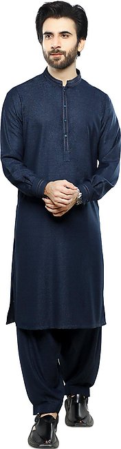 Formal Shalwar Suit for Men SKU: EG2970-N-blue