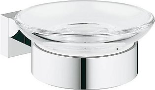 Grohe Essential Cube Bath Accessories Soap Dish With Holder