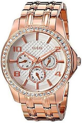 Guess Polished Glamour Women's Watch Rose Gold (U0147L3)