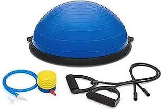 Sports Hub Yoga Half Ball Dome Balance Trainer - Blue