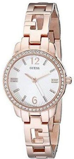 Guess Crystal-Accent Women's Watch Gold (U0568L3)