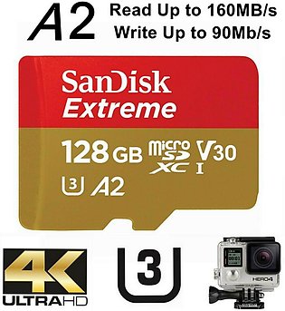 SanDisk Extreme A2 128GB MicroSD Card - Official Warranty