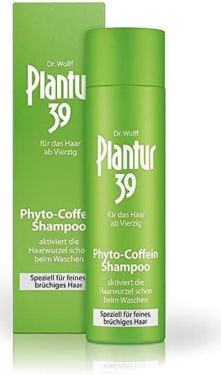 Plantur 39 Phyto Caffeine Shampoo for Coloured & Stressed Hair - 250 ML