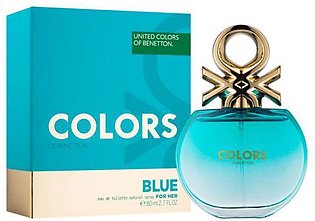 Benetton Colors Blue EDT Perfume For Women - 80ml