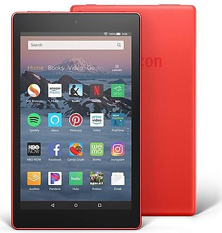 Amazon Fire HD 8 Tablet (8" HD Display - 8th Gen) - 16GB - Punch Red - With Spe…