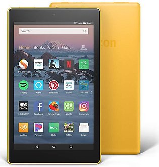 Amazon Fire HD 8 Tablet (8" HD Display - 8th Gen) - 16GB - Canary Yellow - With…