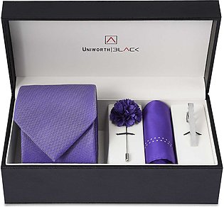 Purple Self Men Accessories Box