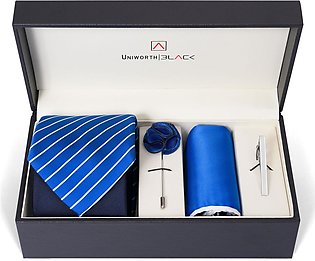 Blue Stripe Men Accessories Box