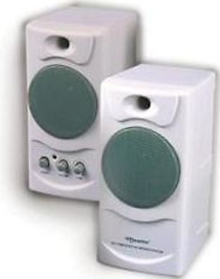 Maxxtro Hi-Fi Sound Acoustic Speakers – White