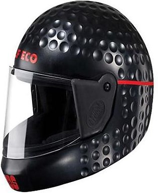 Studds Full Face Golf Eco Black Helmet